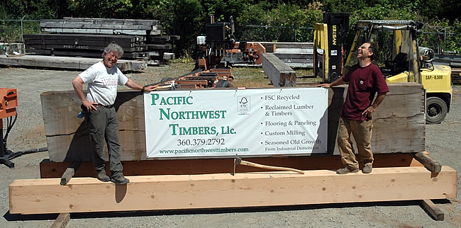 Marc Mandel & Jake Jacob Purveyors of Reclaimed Wood Lumber Products