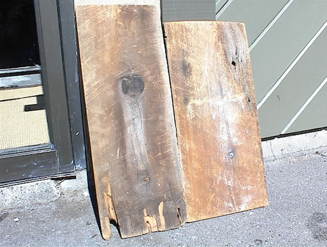 Old Barn Wood Samples