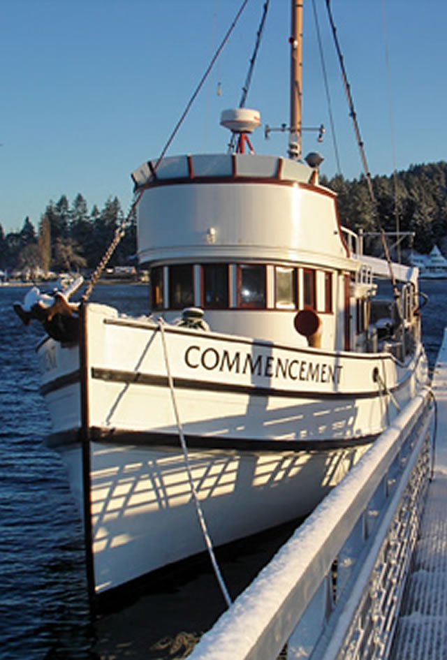 Zodiac Schooner Under Way