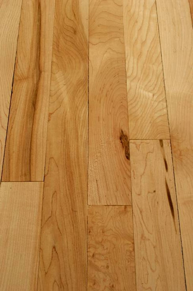 Finished Maple Flooring from Recycled Building Materials