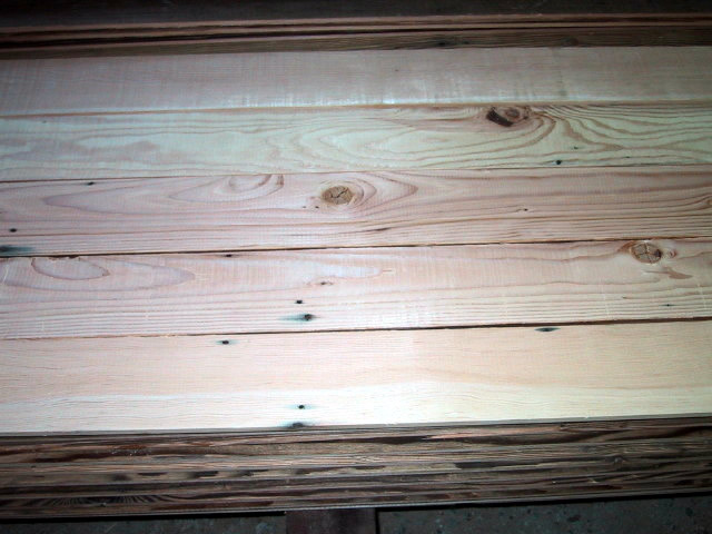 Doug Fir Shiplap Recycled Lumber Freshly Planed